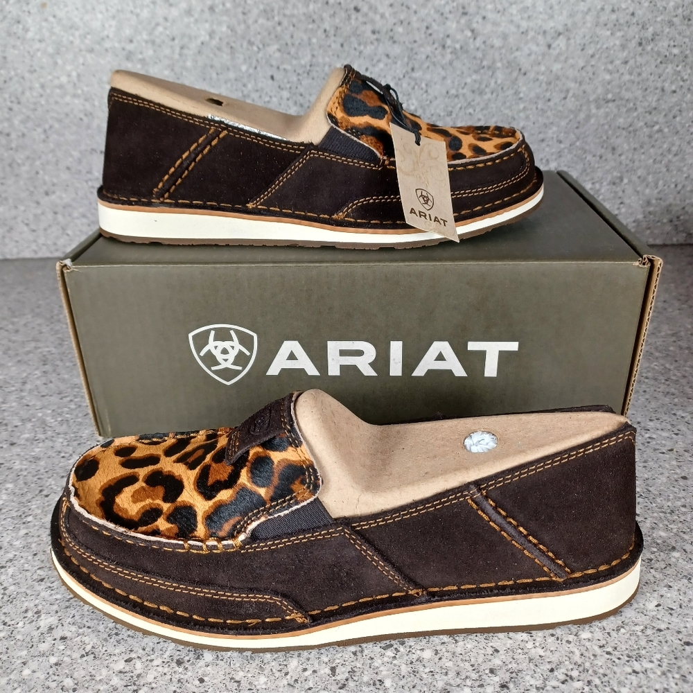 Ariat Crusier Leopard Cheetah Flat Shoes